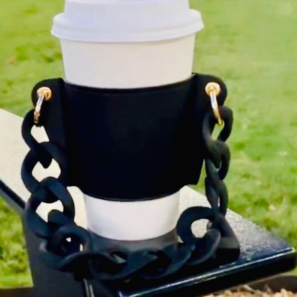 Coffee Purse/ Holder in Black 🧋🖤 - Picture 4 of 6